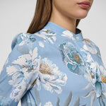 DEA KUDIBAL Rosanna Stretch Viscose Crepe Dress in Paeonia Skyway