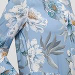 DEA KUDIBAL Rosanna Stretch Viscose Crepe Dress in Paeonia Skyway