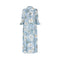 DEA KUDIBAL Rosanna Stretch Viscose Crepe Dress in Paeonia Skyway
