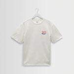 WAX LONDON Dean Short Sleeve Logo T-shirt in Off/White