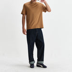 WAX LONDON Dean SS Tee in Tan