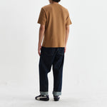 WAX LONDON Dean SS Tee in Tan