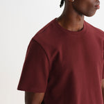 WAX LONDON Dean Jolt Short Sleeve T Shirt in Maroon