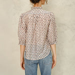 M.A.B.E Devi Print Long Sleeve Top in Multi