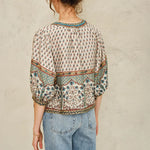 M.A.B.E Devi Print Jacket in Multi