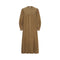 ANNE-MI Dew Long Sleeve Shirt Dress in Ermine