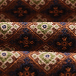 WAX LONDON Didcot Short Sleeve Shirt in Rust/Multi