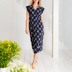 BONTE Dina Dress in Navy