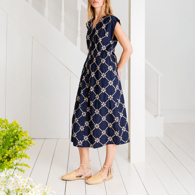 BONTE Dina Dress in Navy