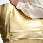 Dragi Tote Bag in Gold