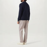 BELSTAFF Drift Knitted Polo in Dark Ink