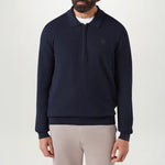 BELSTAFF Drift Knitted Polo in Dark Ink