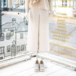 FOIL It's Only Natural Linen Trousers in Sand
