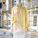 FOIL Artists Choice Linen Soft Stripe Shirt in Multi