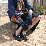 QUINTON & CHADWICK Angora Good Day Gloves  in Meadow Patch