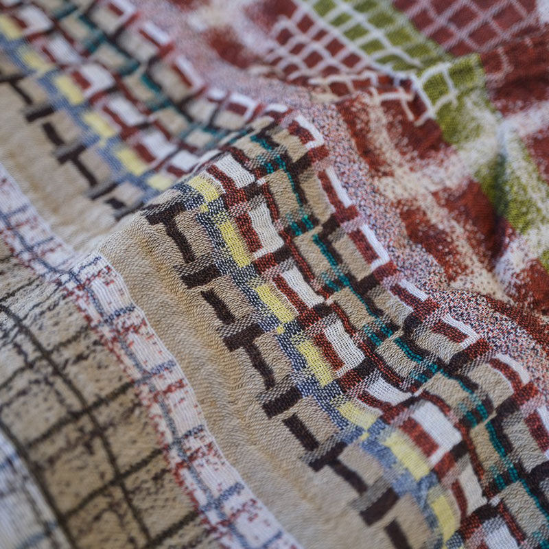 LETOL Vulcian Scarf in Rust