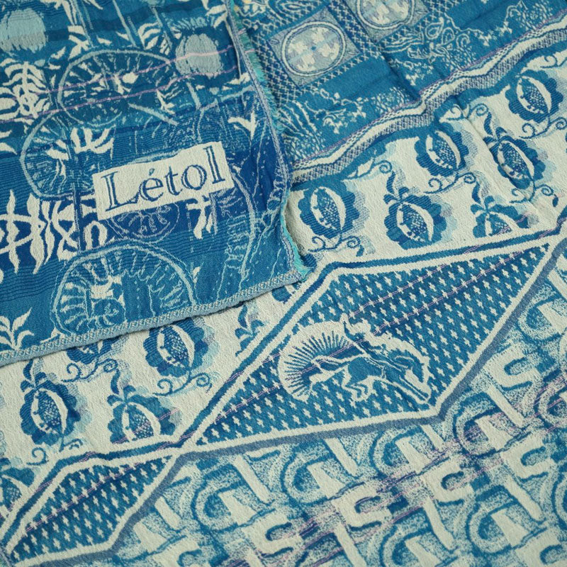 LETOL Diego Scarf in Blue