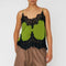 STELLA NOVA Delicate Lace Top in Green Flash