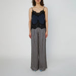 STELLA NOVA Delicate Lace Top in Ultra Navy