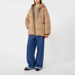 S MAX MARA Desiderio Quilted Jacket in Camel