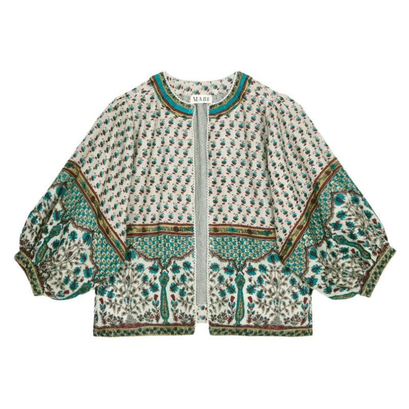 M.A.B.E Devi Print Jacket in Multi