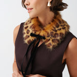 HELEN MOORE Diana Collar in Leopard