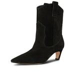 SHOE THE BEAR Dicte Suede Boots in Black