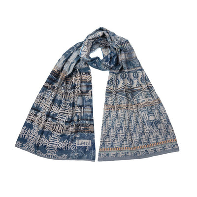 LETOL Diego Scarf in Denim