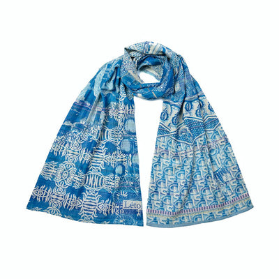 LETOL Diego Scarf in Blue