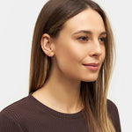 LULU COPENHAGEN Domino Hearts Earrings in Gold