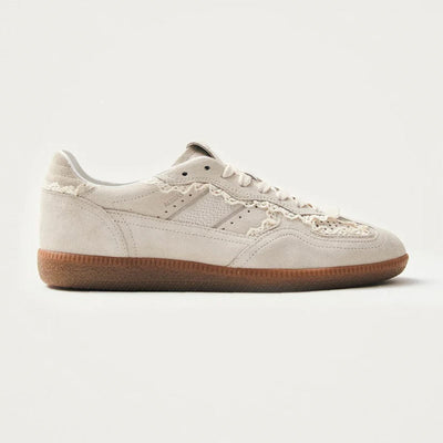 ALOHAS Tb.490 Crochet Leather Sneakers in Cream