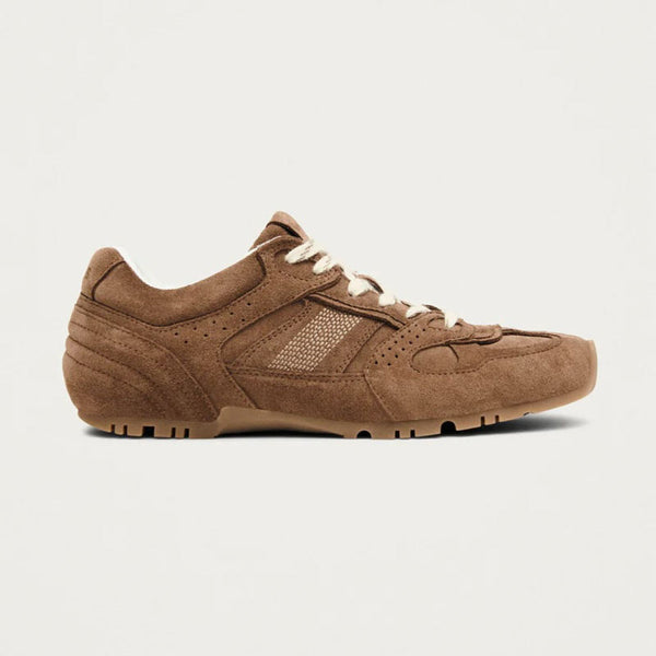ALOHAS Tb.56 Suede Leather Sneakers  in Brown