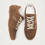 ALOHAS Tb.56 Suede Leather Sneakers  in Brown