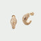 Tutti & Co River Earrings in Gold