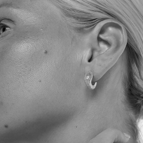 Tutti & Co River Earrings in Silver