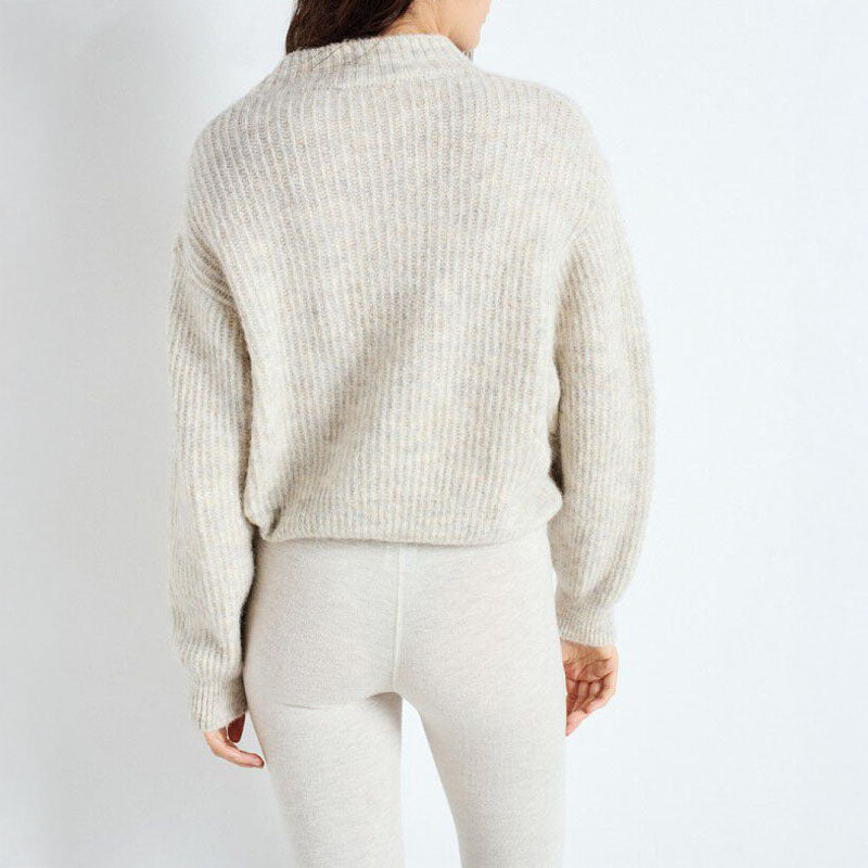 AMERICAN VINTAGE East Jumper in Poudreuse Chine