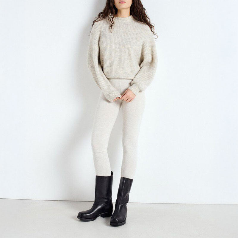 AMERICAN VINTAGE East Jumper in Poudreuse Chine