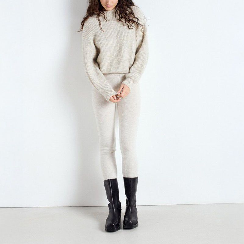 AMERICAN VINTAGE East Jumper in Poudreuse Chine