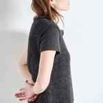 AMERICAN VINTAGE East Gilet in Charcoal/Melange
