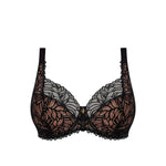 ELOMI Carena Underwired Balconette Bra in Black