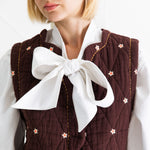 BONTE Estelle Gilet in Chocolate
