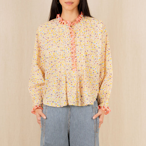 BONTE Etienne Shirt in Lemon Zest