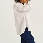 TINSELS Ewood Pop Long Sleeve Shirt in White