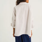 TINSELS Ewood Pop Long Sleeve Shirt in White