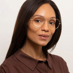 GLAS Edda Reading Glasses in Gold