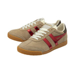 GOLA Elan Glitz Trainer in Light Caramel/Red/Dark Brown