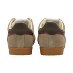 GOLA Elan Glitz Trainer in Light Caramel/Red/Dark Brown