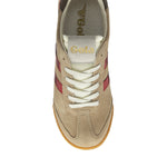GOLA Elan Glitz Trainer in Light Caramel/Red/Dark Brown