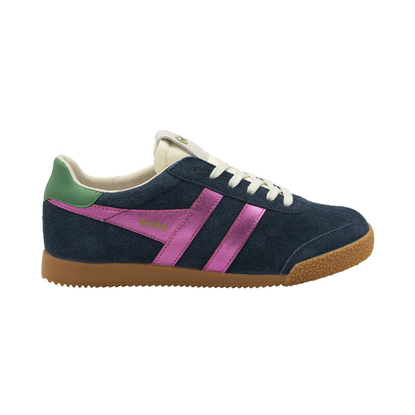 GOLA Elan Glitz Trainer in Navy/Fuchsia/Emerald