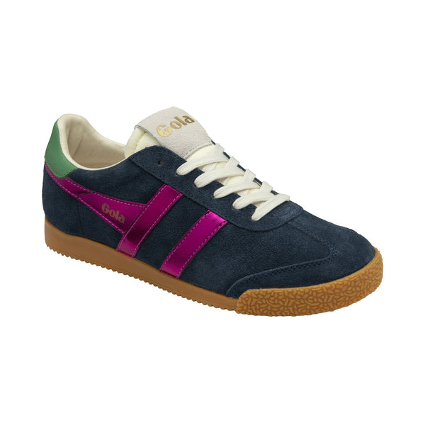 GOLA Elan Glitz Trainer in Navy/Fuchsia/Emerald